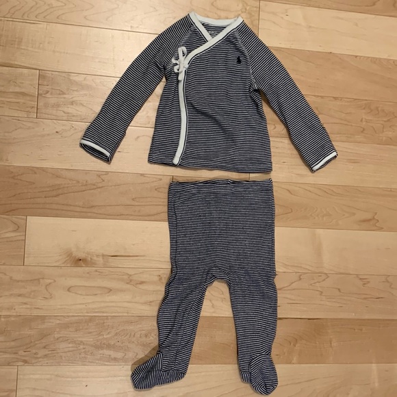 Ralph Lauren long sleeve and pants -size 6 months - Picture 1 of 10